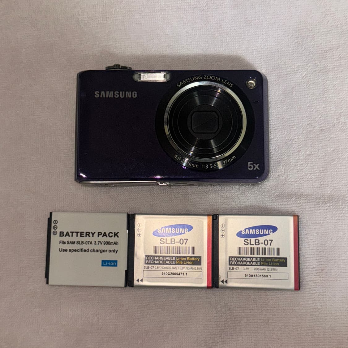 빈티지 디카 삼성 vluu pl150 퍼플 상품이미지6