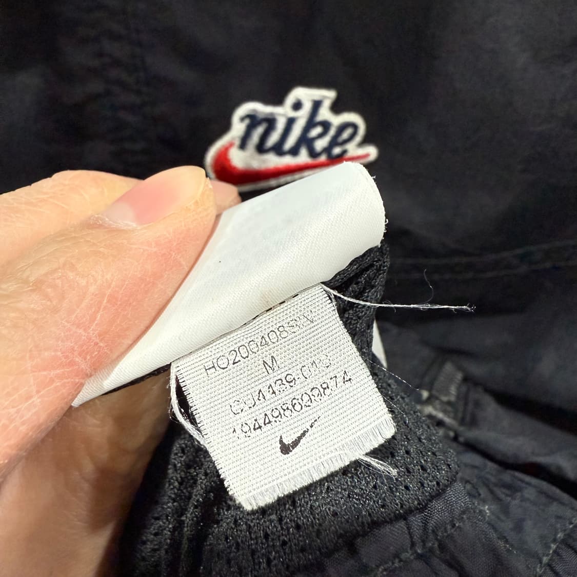 M 나이키 헤리티지 윈드러너 바람막이 후디 자켓 상품이미지5