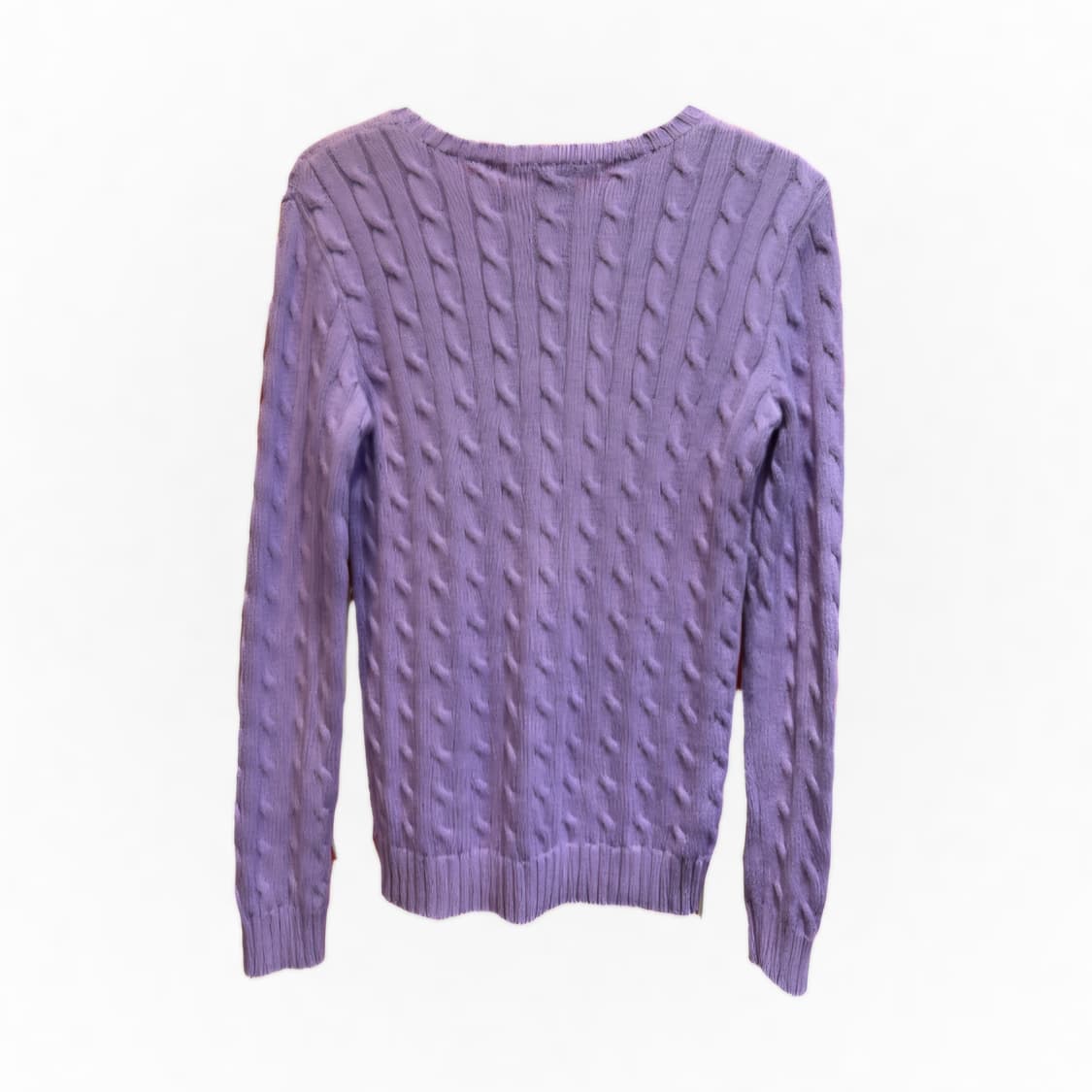 폴로랄프로렌 연보라 꽈베기 니트 상품이미지2