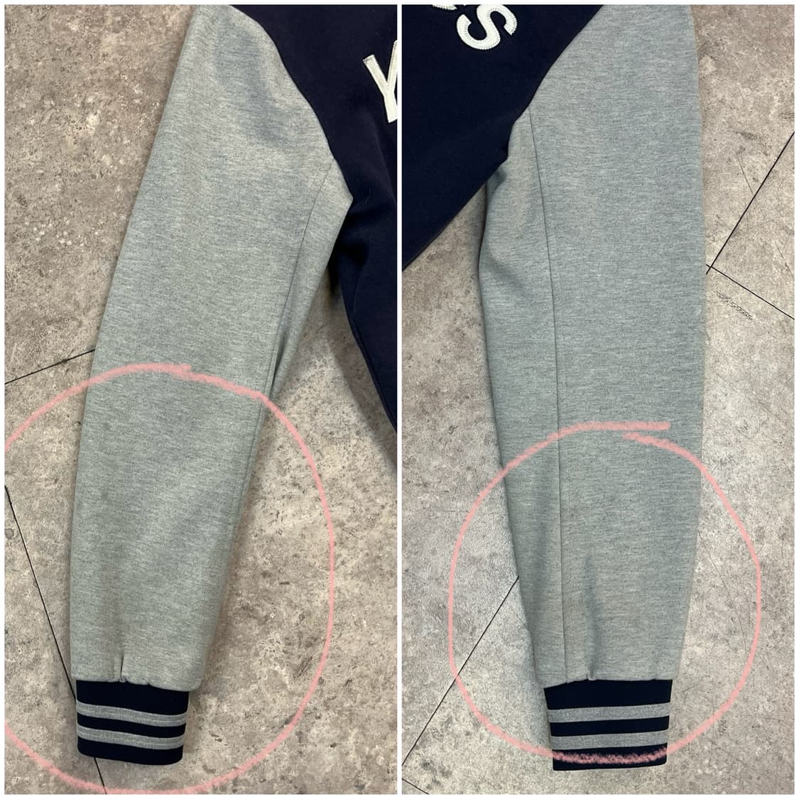 엠엘비 양키스 바시티 스타디움 자켓 네이비 95 #csz2733  상품이미지7