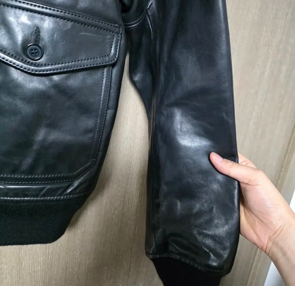 레더파크 홀스하이드 (말가죽) 시어링 자켓 105 상품이미지2