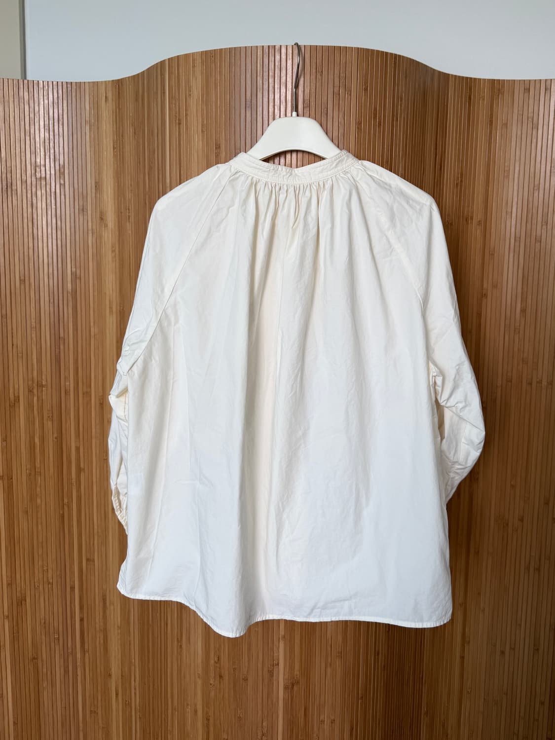 Nothing written kate shirring shirt 상품이미지4