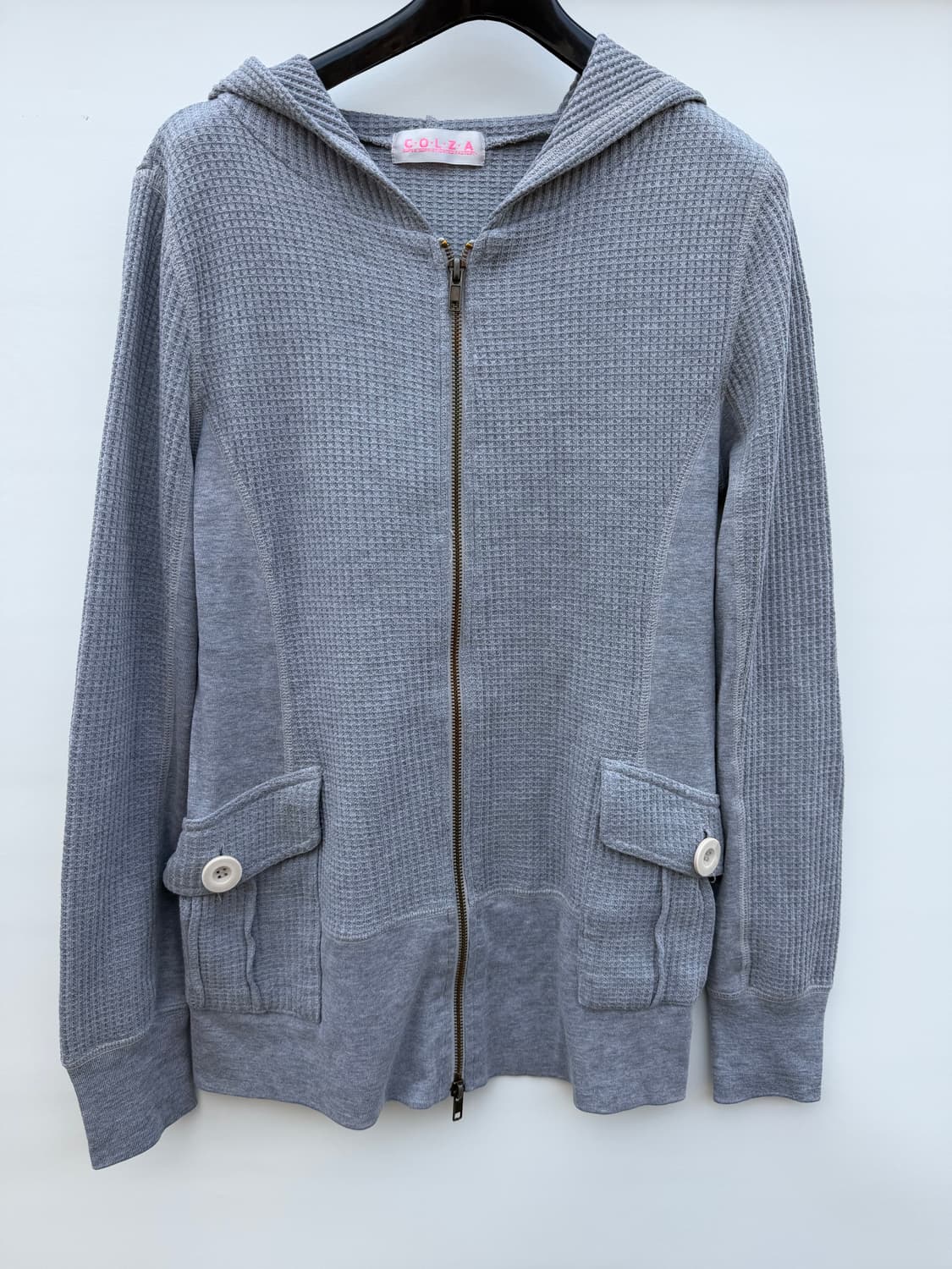 Colza 와플 투웨이 후드집업 상품이미지1