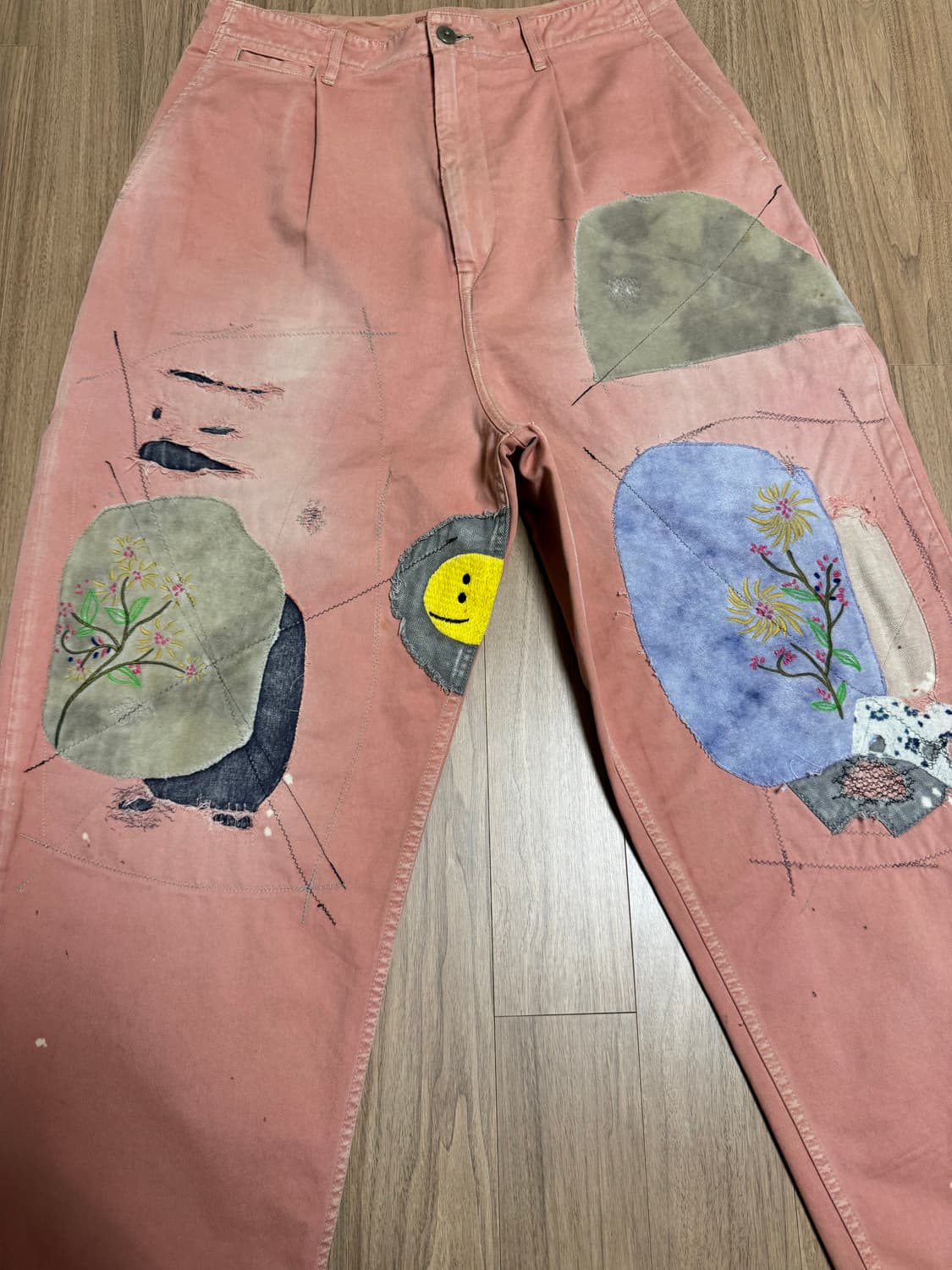 캐피탈 카츠라기 팬츠 핑크 4사이즈 상품이미지2