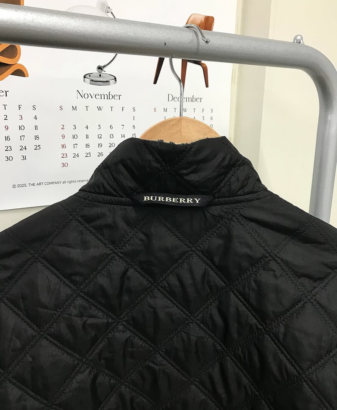 버버리 노바체크 리버시블 누빔 자켓 상품이미지5