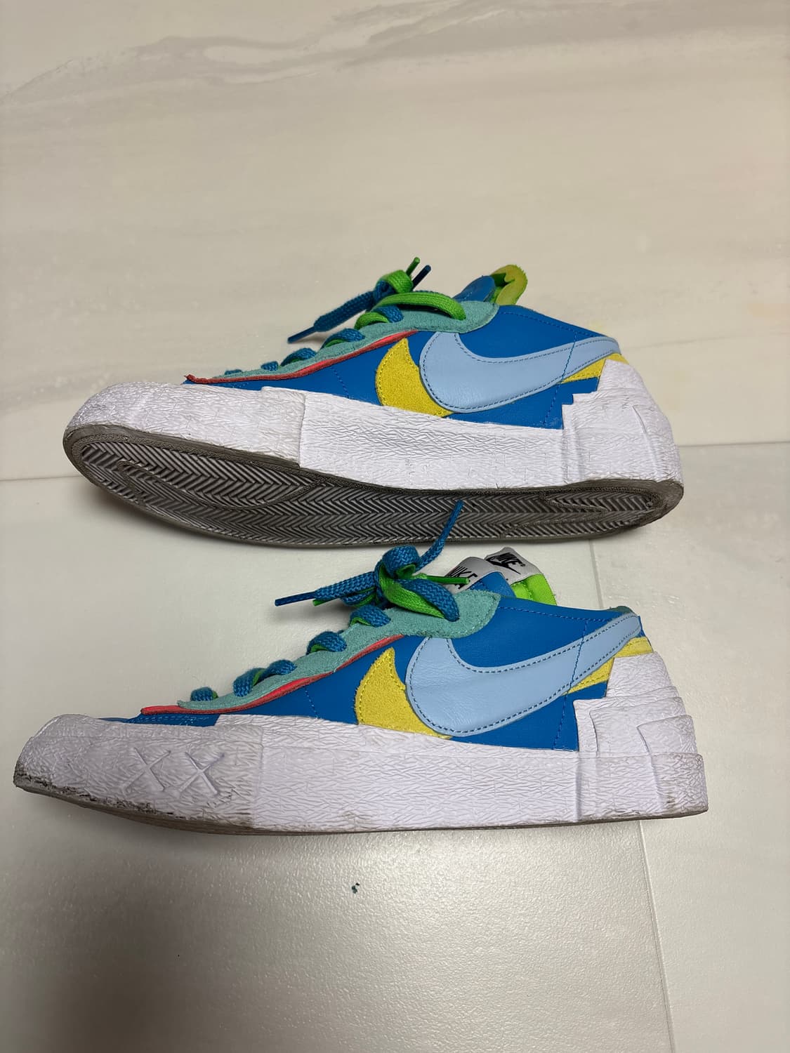 사카이 카우스 나이키 블레이저 로우 넵튠 블루 상품이미지4