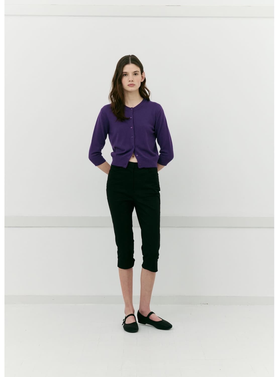 아르토 카프리 슬릿팬츠 새상품 상품이미지1