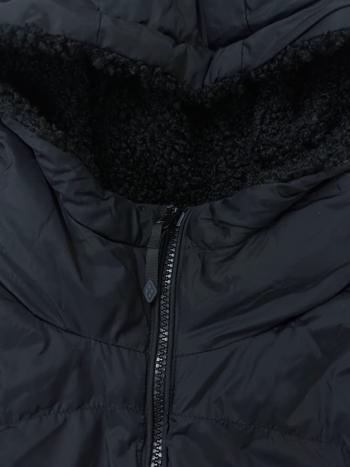 몽벨 리버시블 양면디자인 플리스 후리스 패딩 블랙 (L) 상품이미지3