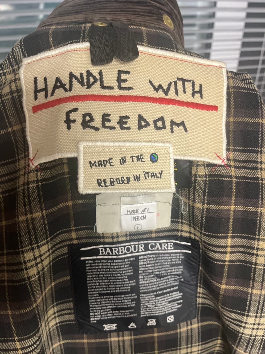 바버 barbour x Handle With Freedom 상품이미지9