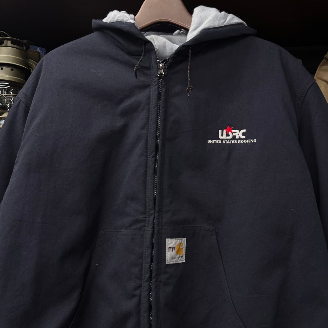 00s 칼하트 FR 오리지널 USRC 로고 워크 덕 엑티브 자켓 N224 상품이미지3