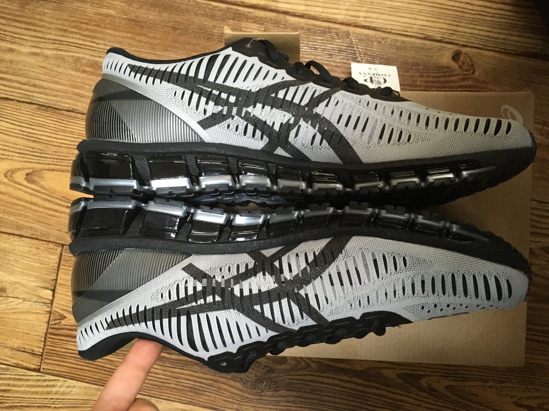 아식스 씨피컴퍼니 젤 퀸텀360 실버 판매합니다 상품이미지5