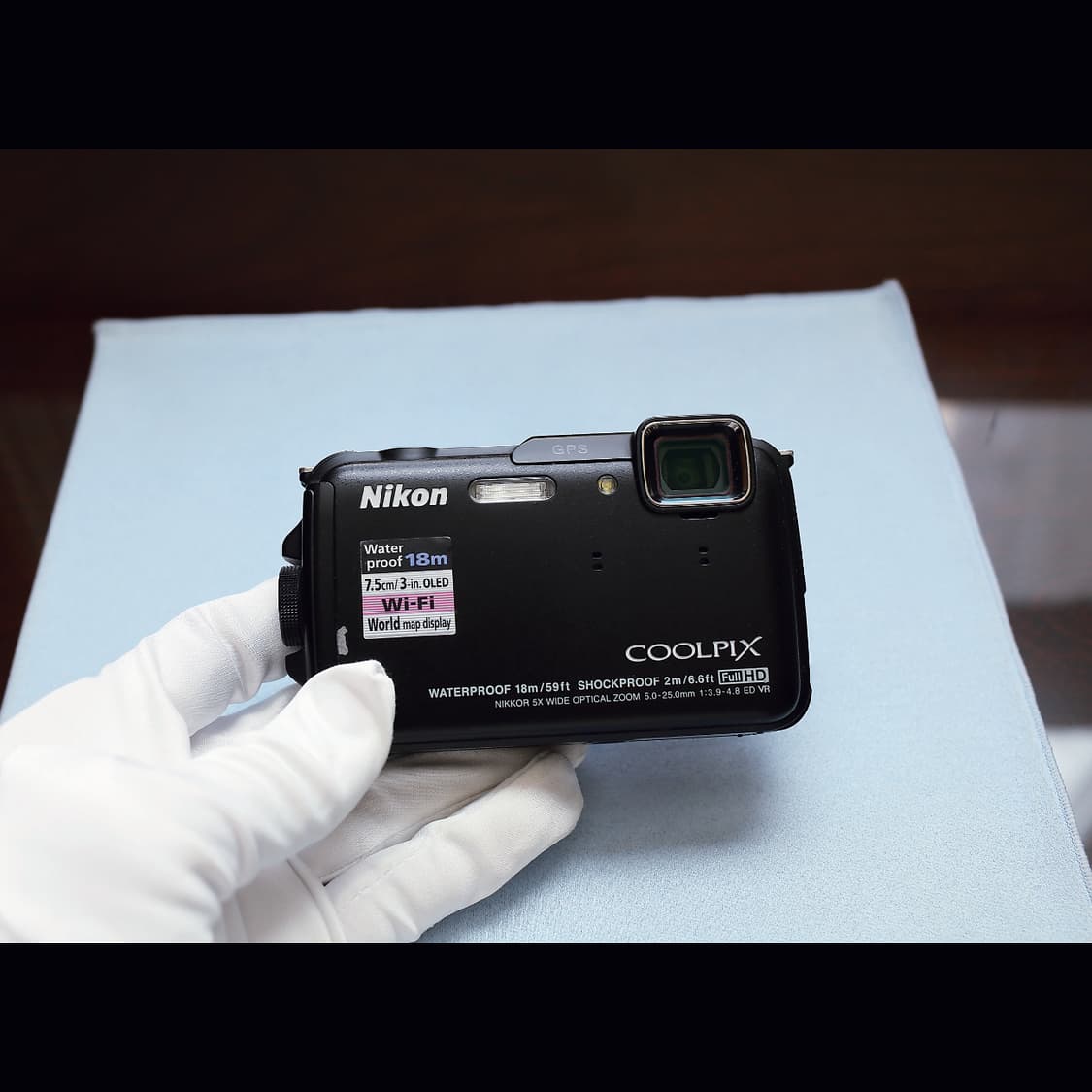 레어<A급><한글> 쿨픽스 aw110 (aw100) 블랙 빈티지 디카 상품이미지1