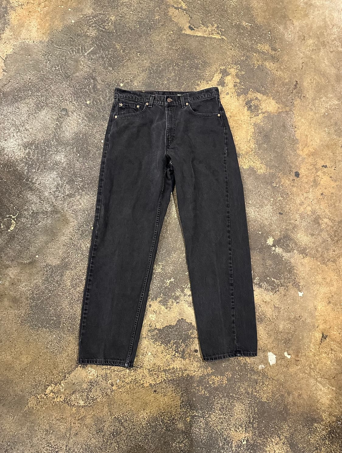 빈티지 90s 리바이스 565 블랙 데님팬츠 상품이미지1