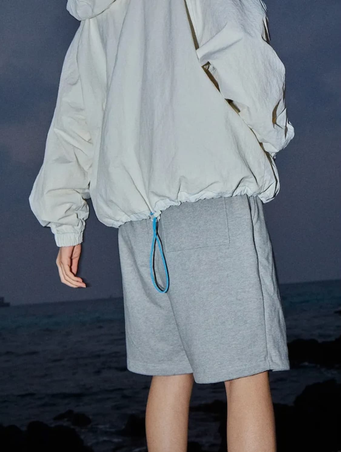 Hood String Jumper Ivory 상품이미지3