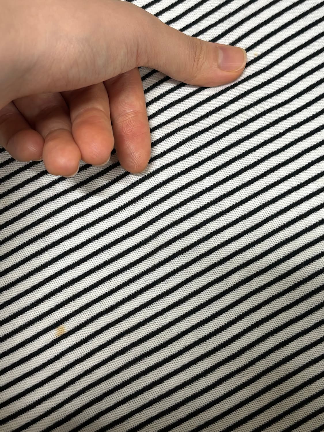 판매예정) 버버리 블루라벨 단가라 퍼프 소매 반소매 반팔 티셔츠 공겜여주 상품이미지7
