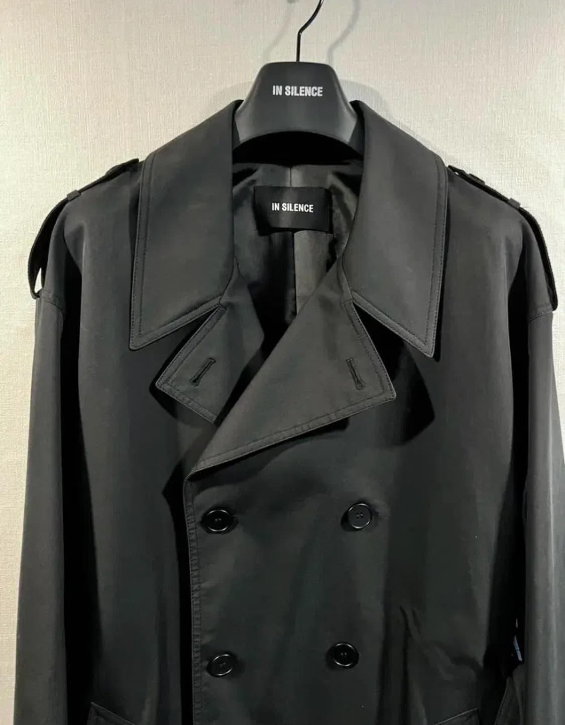 인사일런스 오버사이즈 트렌치코트 상품이미지2