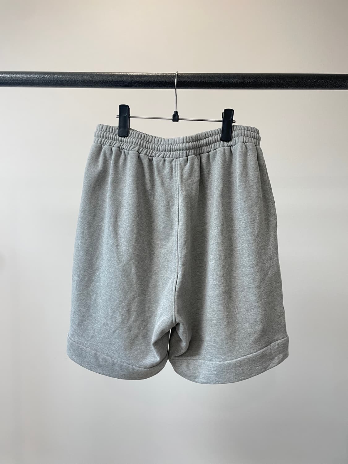 (L) Amomento 아모멘토 그레이 츄리닝 반바지 상품이미지3