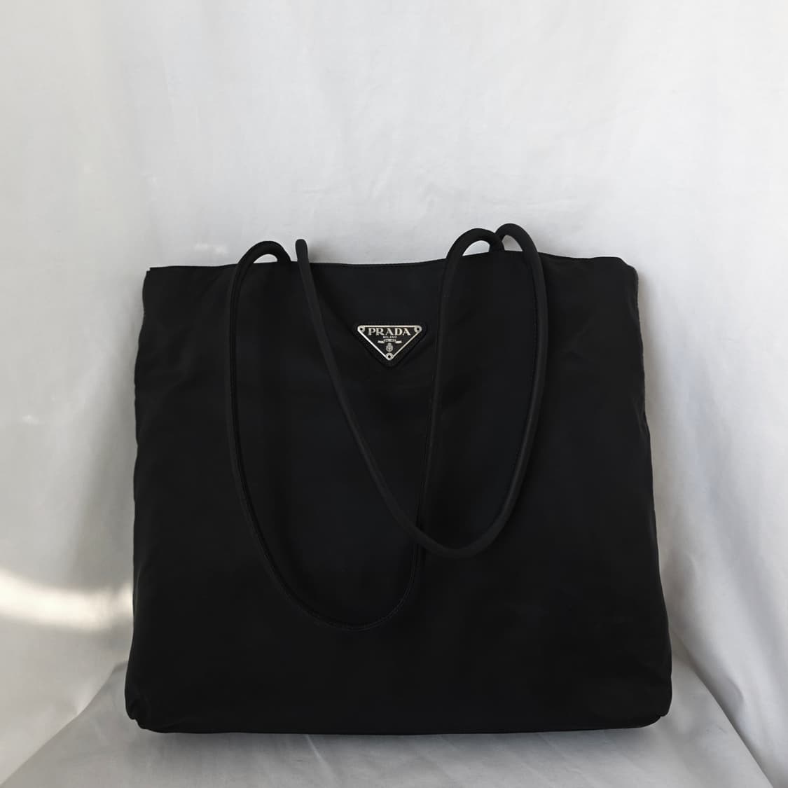 [정품 PRADA] 프라다 포코노 나일론 긴줄 숄더백 쇼퍼백 라지 상품이미지2