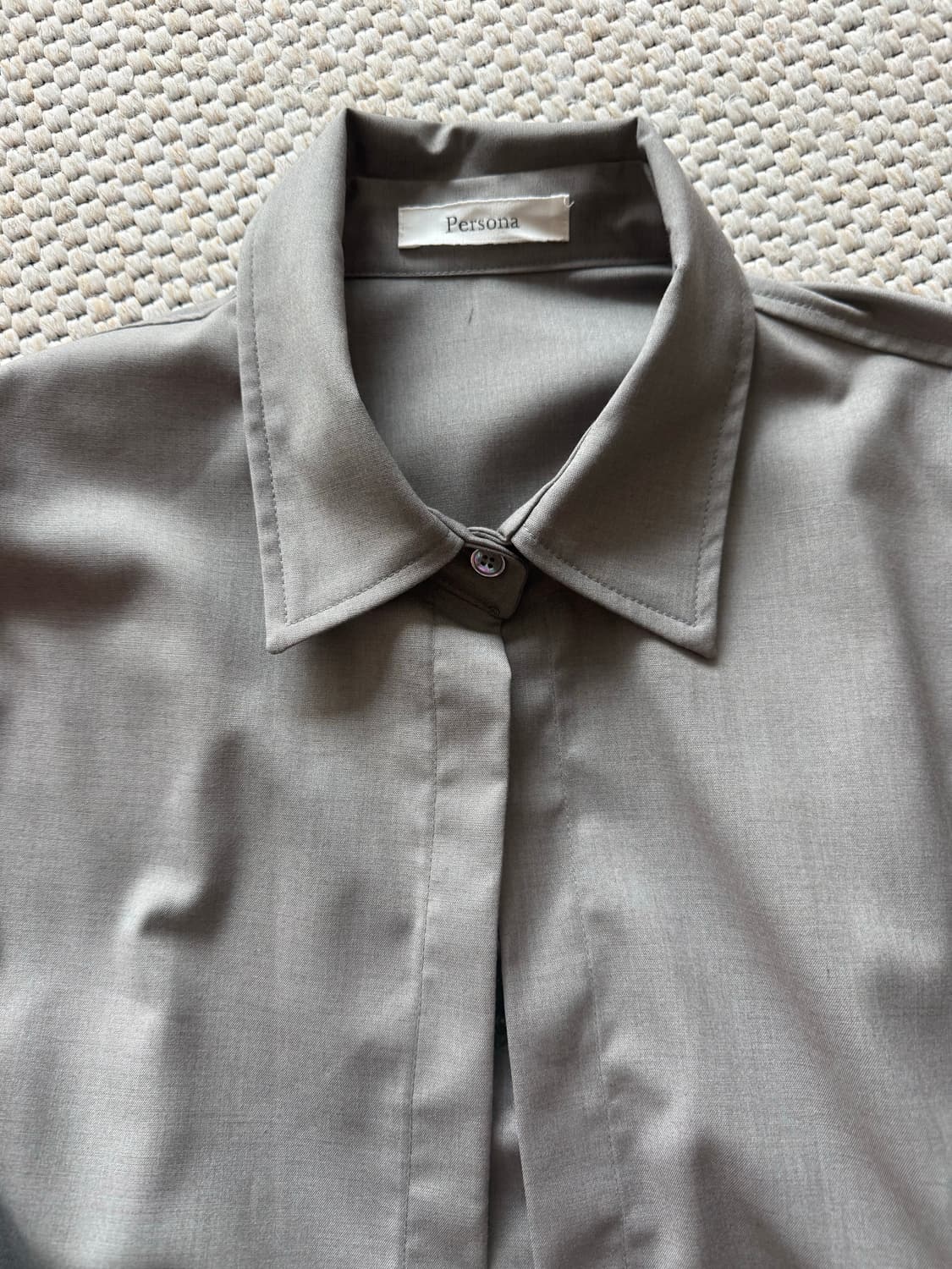 [Persona] double layer tie blouse 페르소나 상품이미지5