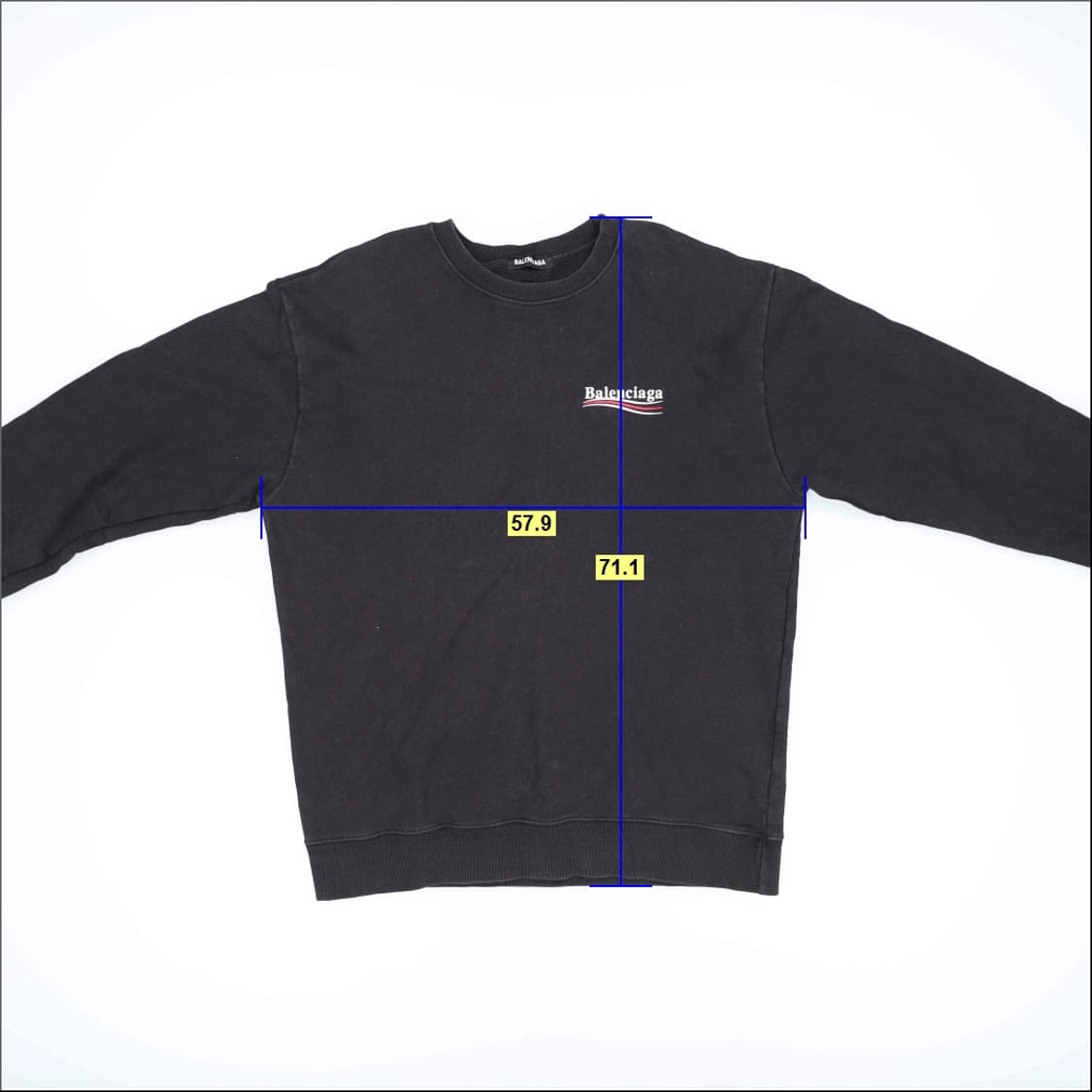 [M-L정도] 스몰B로고 맨투맨 0108H1 상품이미지5