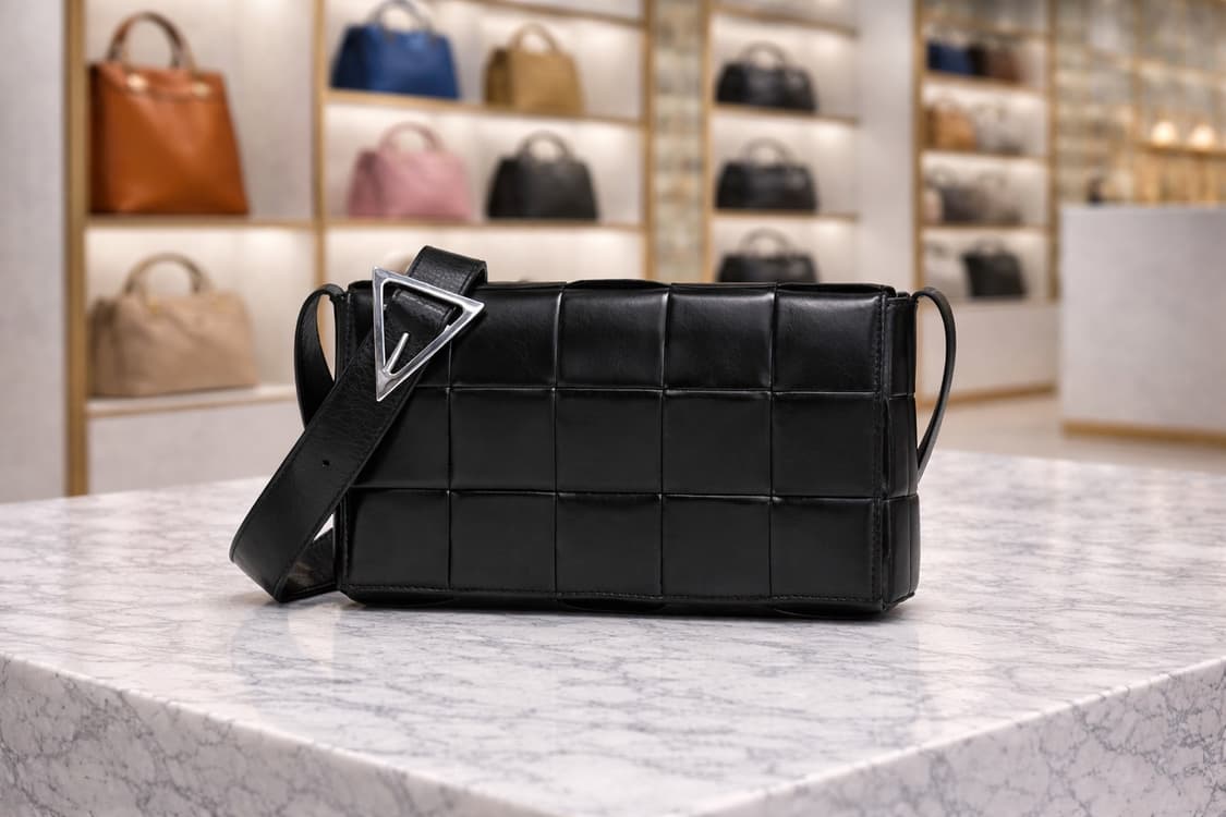 [A급] 보테가베네타 레더 카세트백 판매합니다!!! 상품이미지1