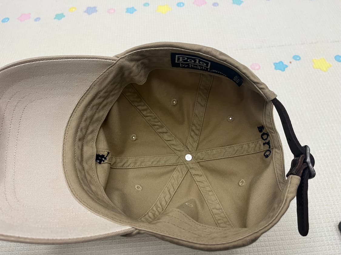 폴로 랄프로렌 베이지색상 모자 상품이미지4