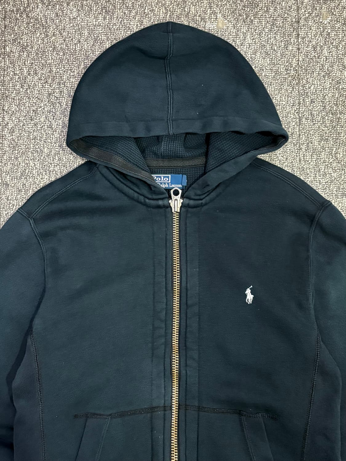 00s 폴로 랄프로렌 와플짜임 후드집업 상품이미지3