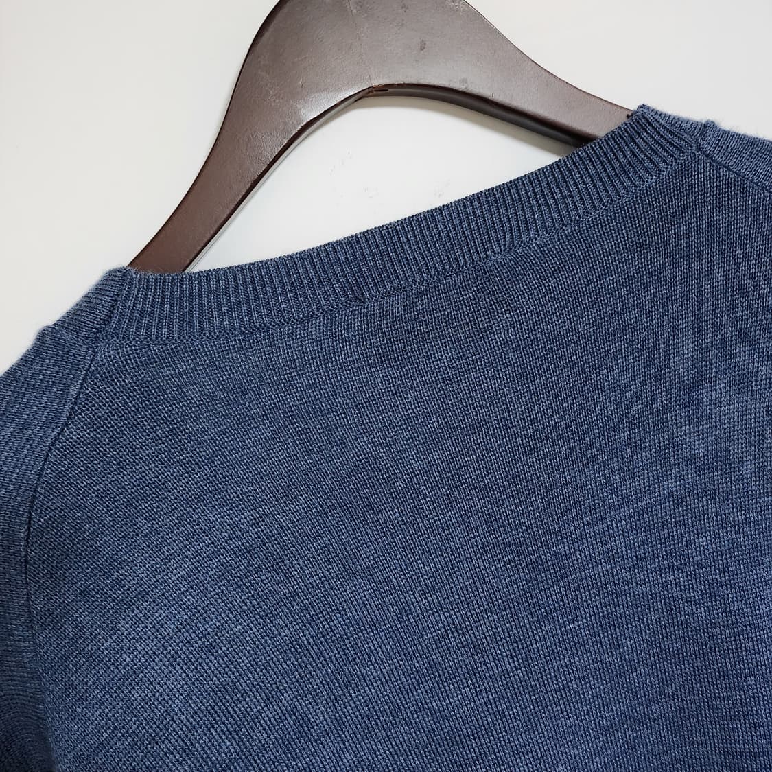 [XL] 아미 블루 스몰 하트자수 가디건 A20HK305 상품이미지7