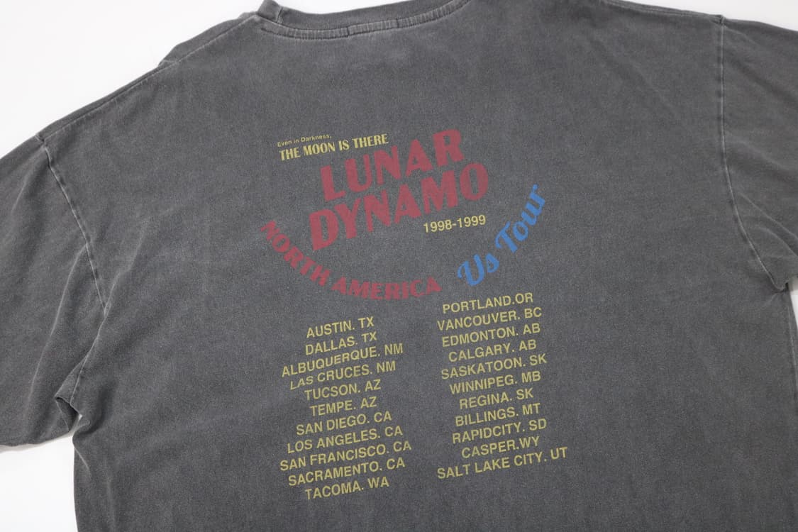 JaVa 자바 클래식 루나 다이나모 투어 피그먼트 차콜 반팔 티셔츠 L 상품이미지8