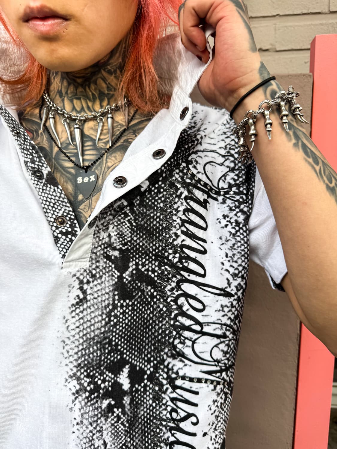 in the attic homme – Half Python Graphic 상품이미지1