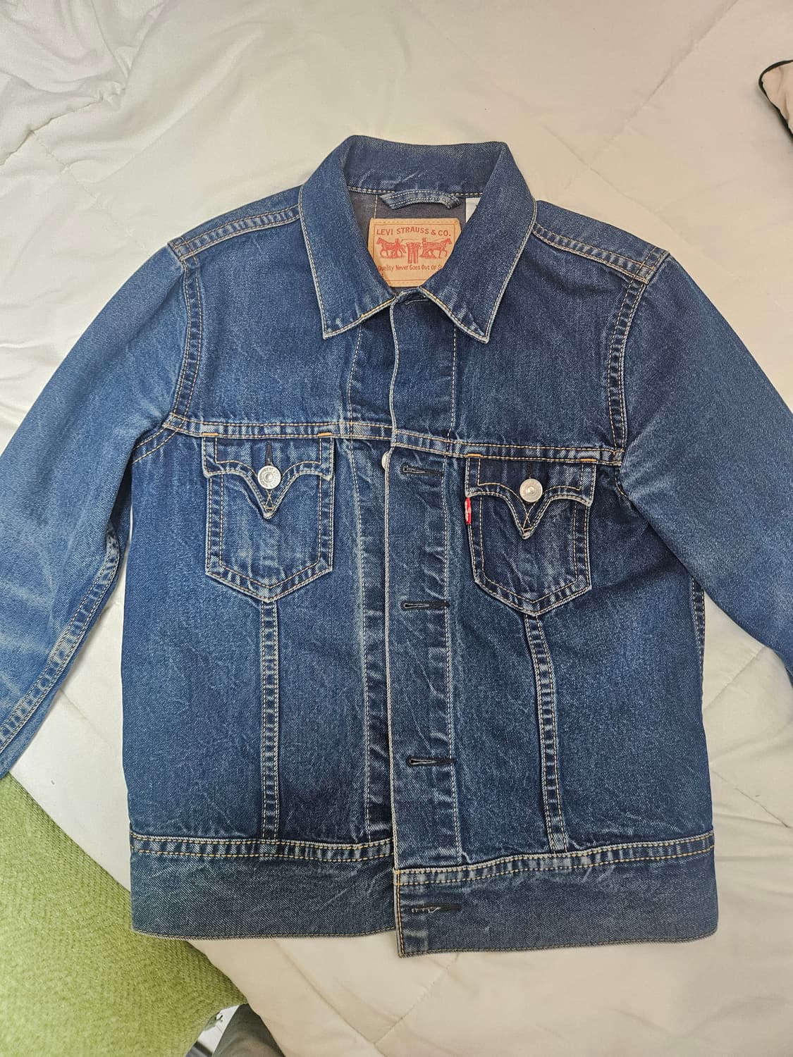 리바이스 타입1 청자켓 L 상품이미지2