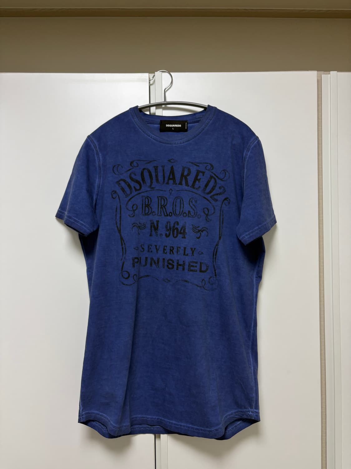 디스퀘어드2 워싱 티셔츠 상품이미지1