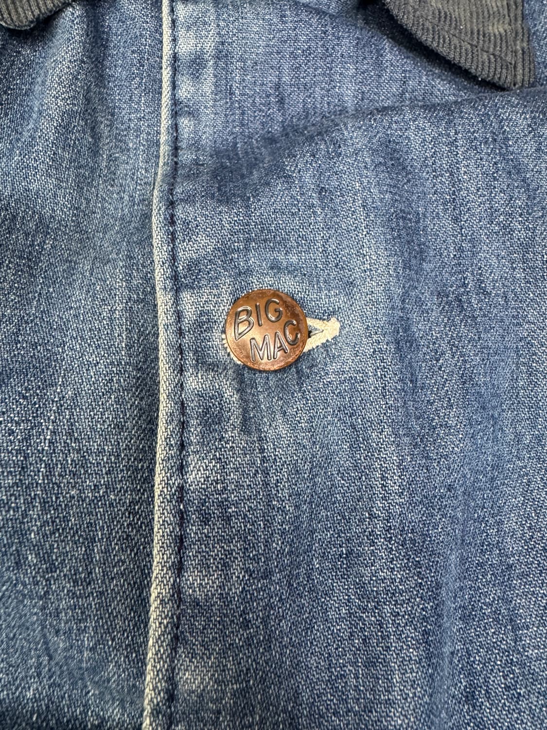 빈티지 70s 빅맥 BIG MAC 데님 초어 자켓 OS 상품이미지4