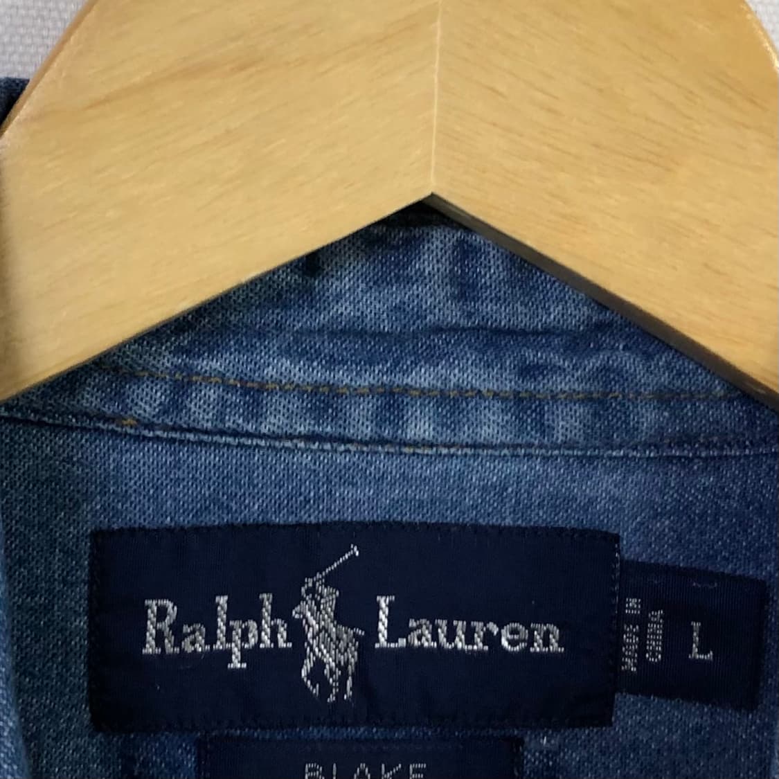 105 폴로 데님 셔츠 상품이미지3