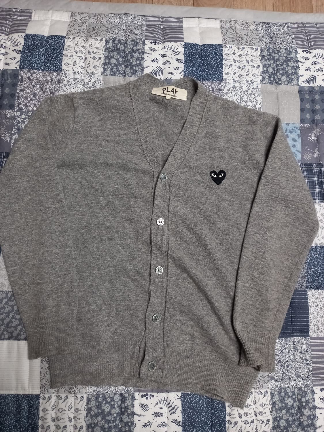 꼼데가르송 남성가디건     L 상품이미지1