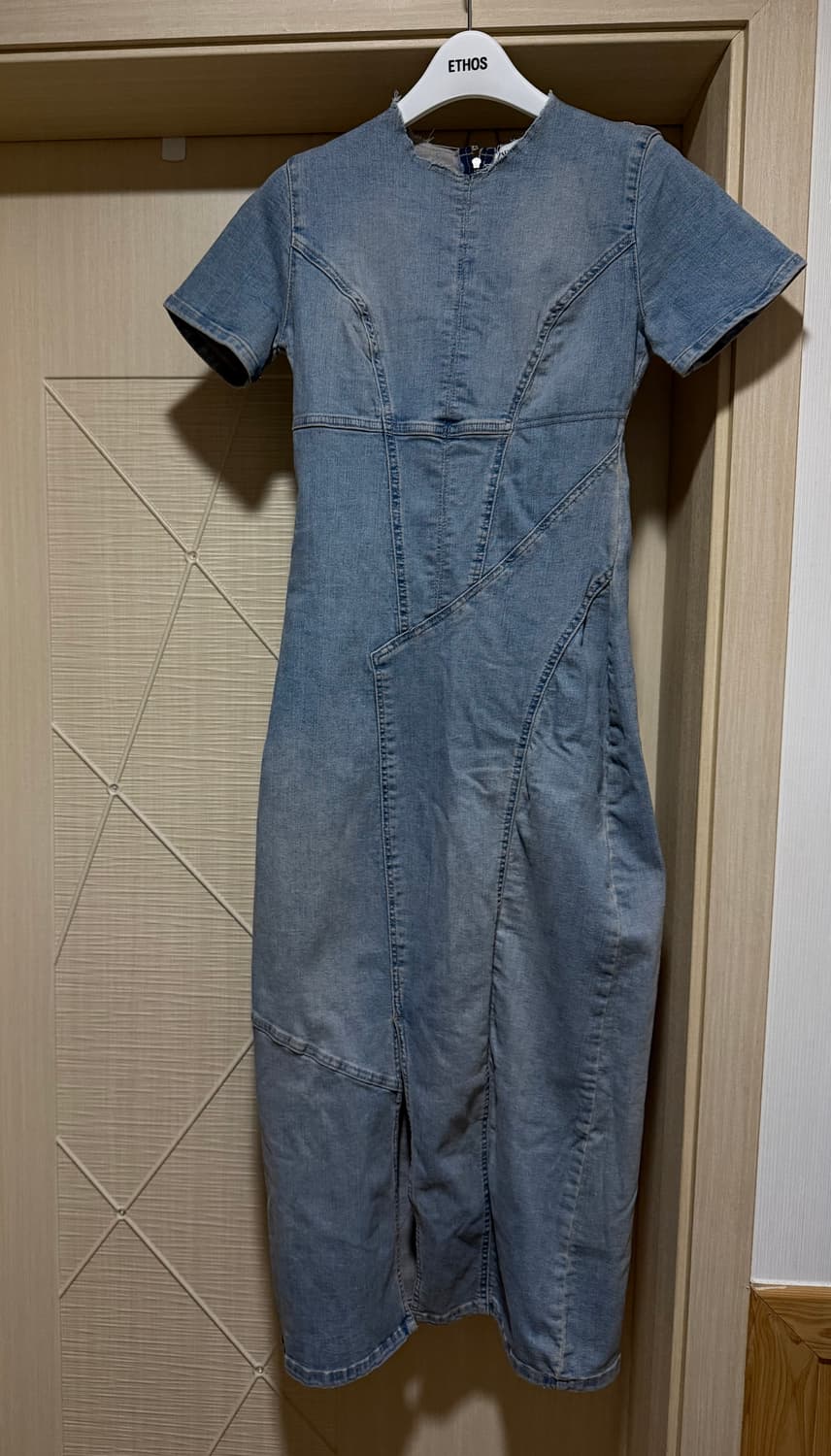 zara 데님 롱 원피스 상품이미지1