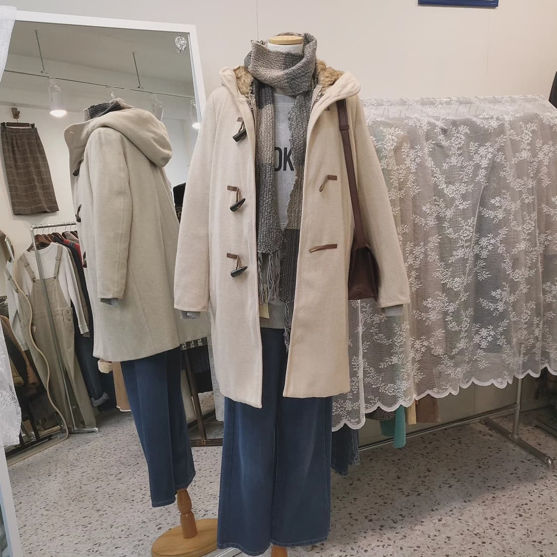 프릭스스토어 덕다운 더플코트 상품이미지9