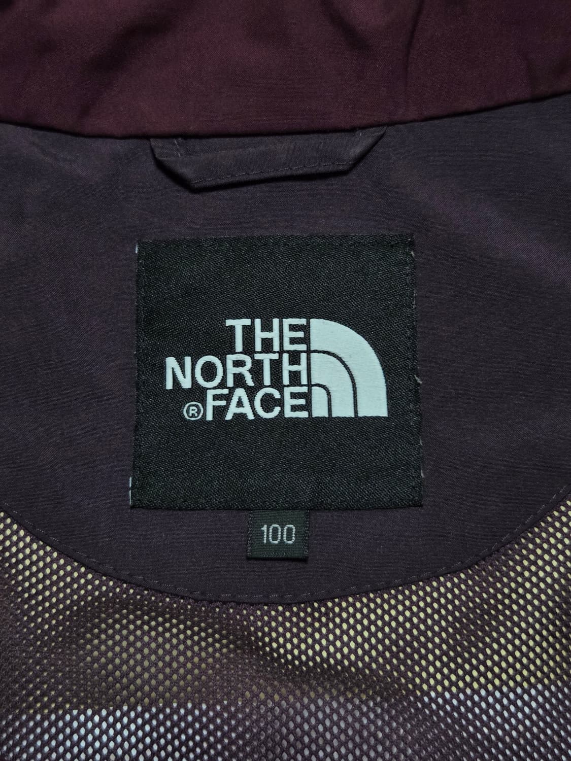 노스페이스 기능성 고어텍스 바람막이 버건디 상품이미지3