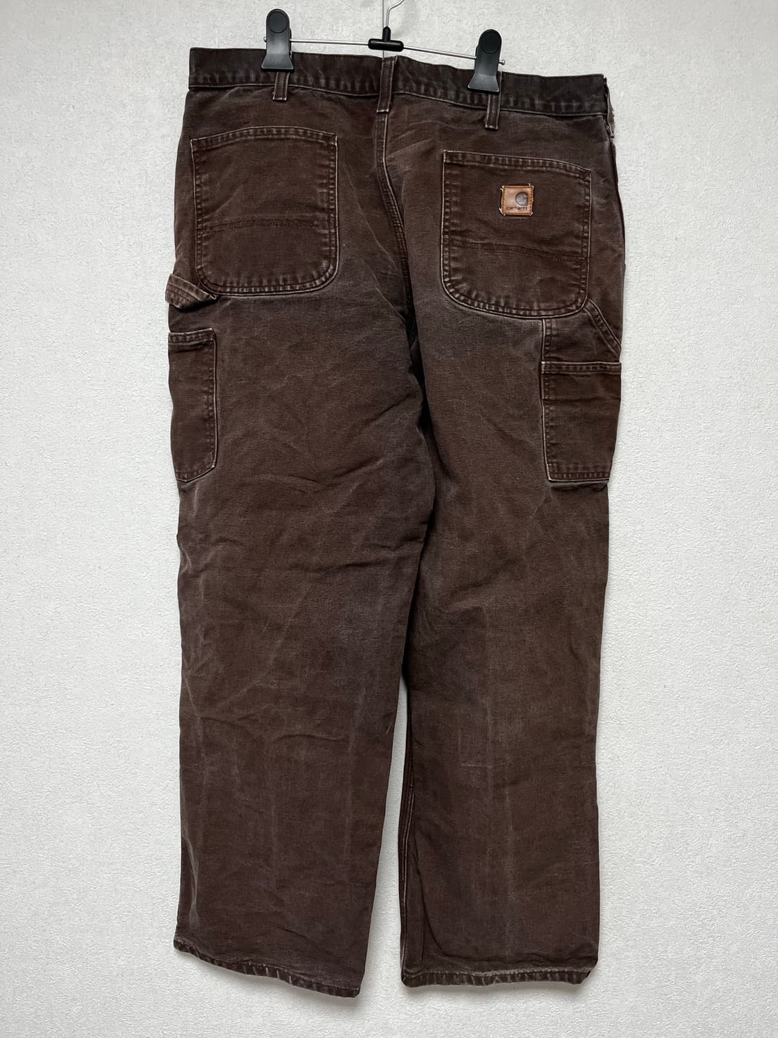 Carhartt B11 DKB 칼하트 빈티지 싱글니 카펜터 다크브라운 상품이미지4