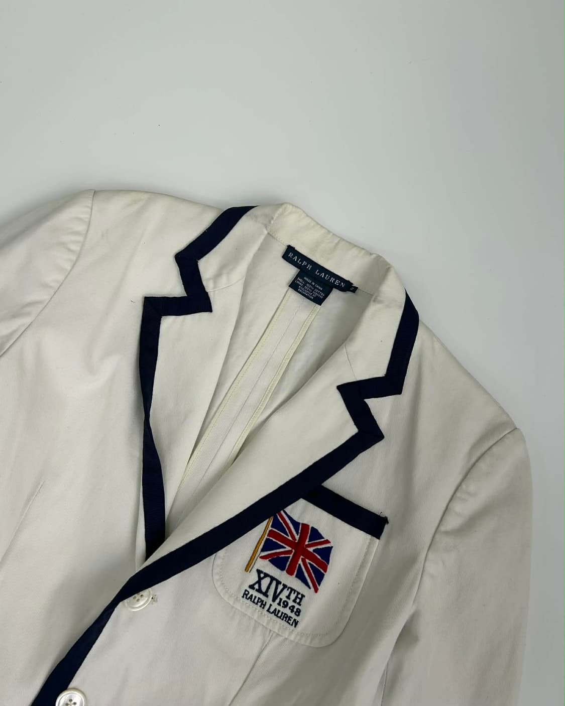 [2] 랄프로렌 크레스트 아이비리그 로잉 코튼 블레이져 자켓 상품이미지5