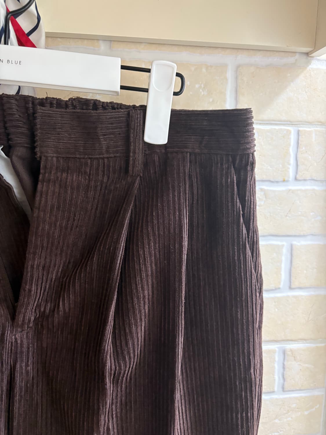 트립르센스 - 코듀로이 팬츠 31-33사이즈 브라운 상품이미지4