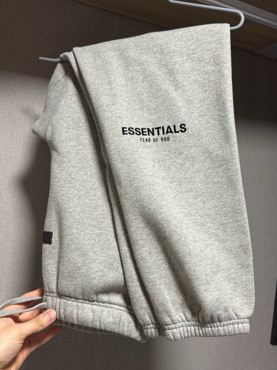 에센셜 피어오브갓 스웨트 팬츠 그레이 S 상품이미지1