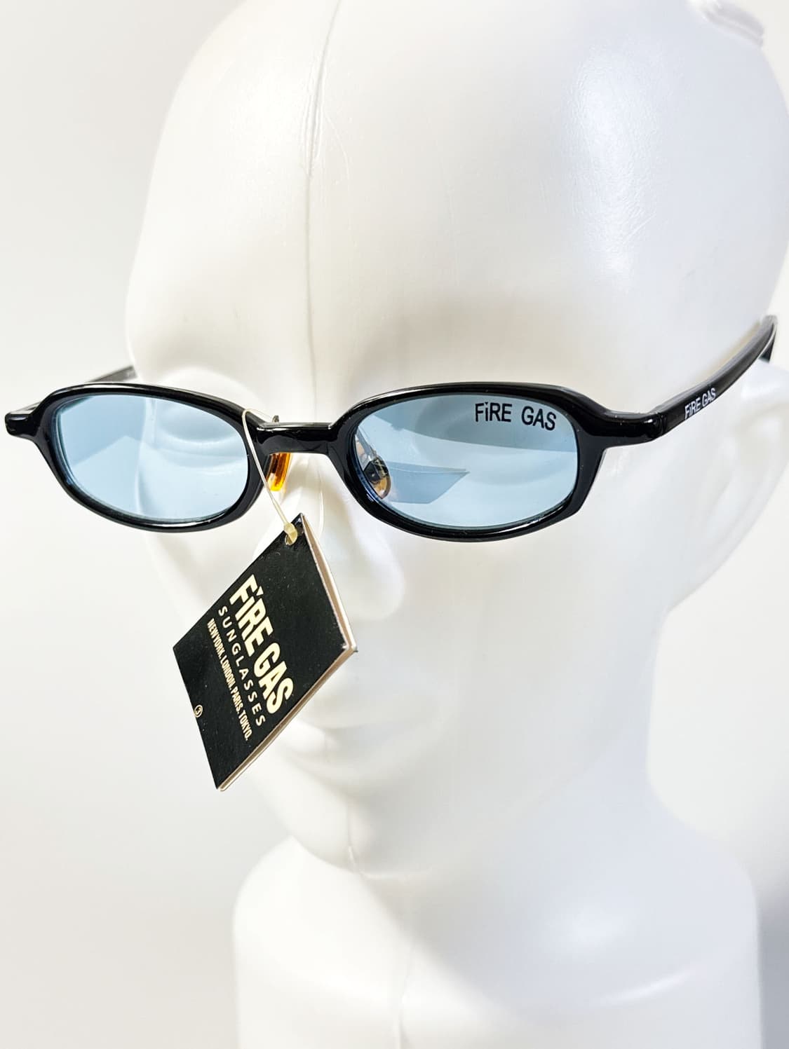 90s FIRE GAS 블랙 뿔테 스퀘어 틴트 빈티지 선글라스 상품이미지8