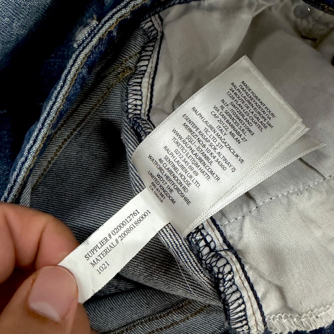 로렌 바이 랄프로렌 데님 팬츠 (31) 상품이미지9