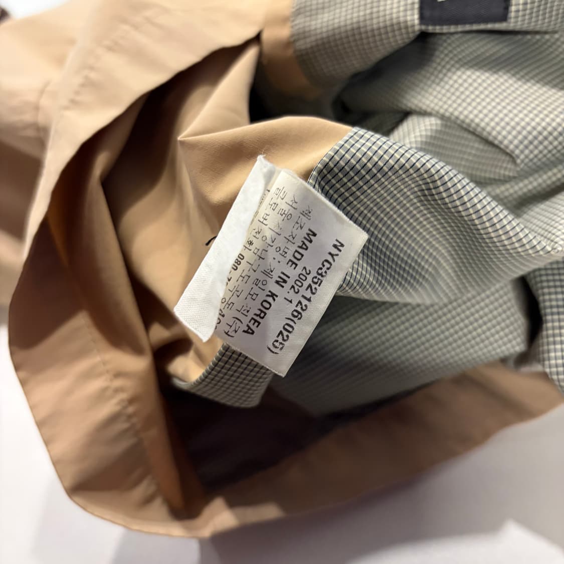 [105] 02s 입생로랑 뿌르 옴므 베이지 폴리 자켓 D346 상품이미지8