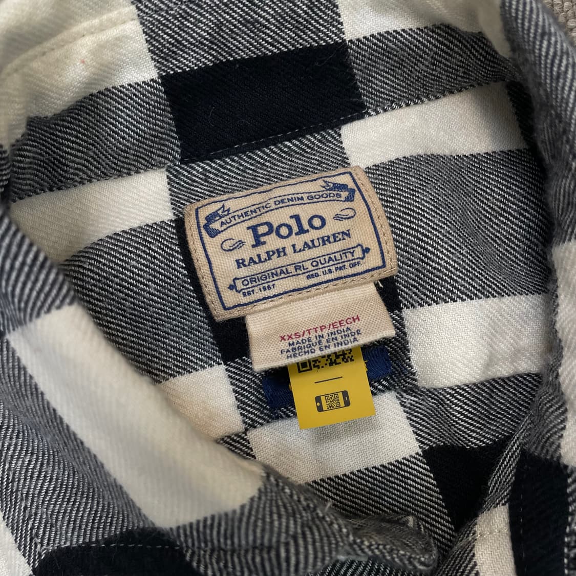 polo 랄프로렌 폴로 우먼스 플란넬 셔츠 2xs  상품이미지2