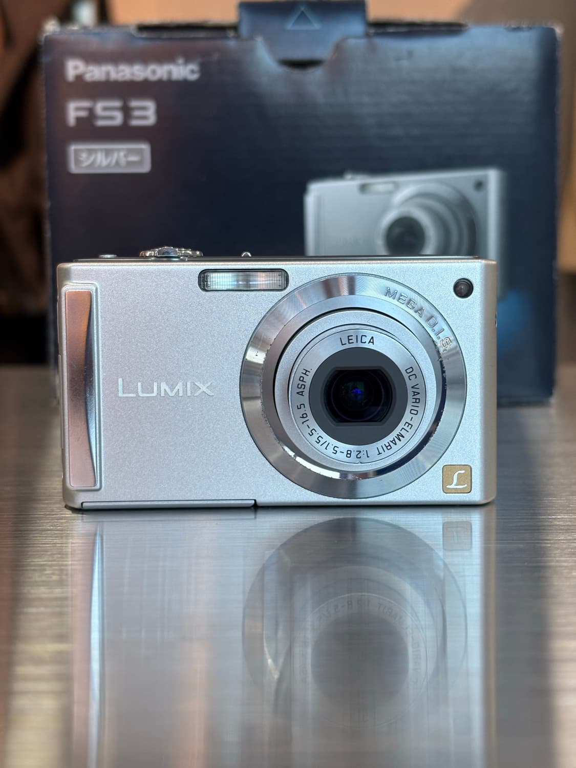 풀박)파나소닉 루믹스 DMC-FS3 실버 빈티지디카 상품이미지1