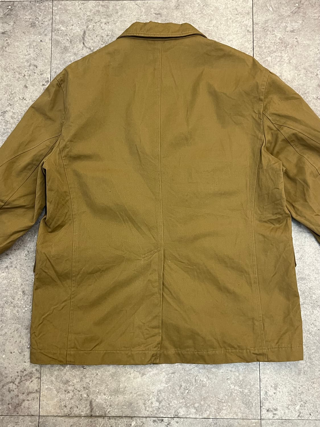 비슬로우 스탠다드 코튼 워크 자켓 카멜 L #csz2351 상품이미지8