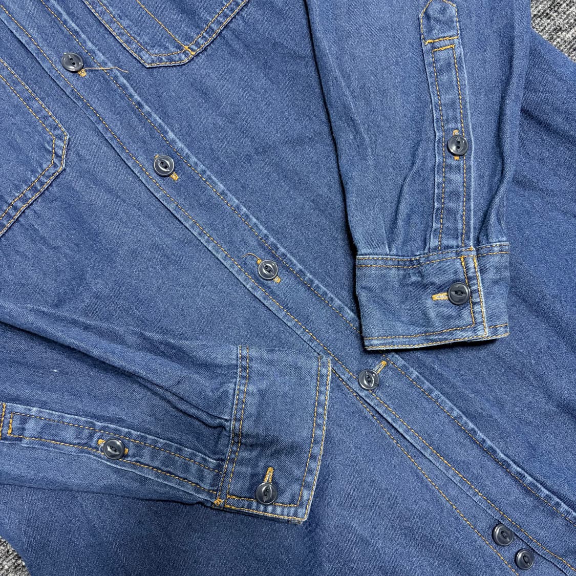 라코스테 투포켓 데님 셔츠 상품이미지2