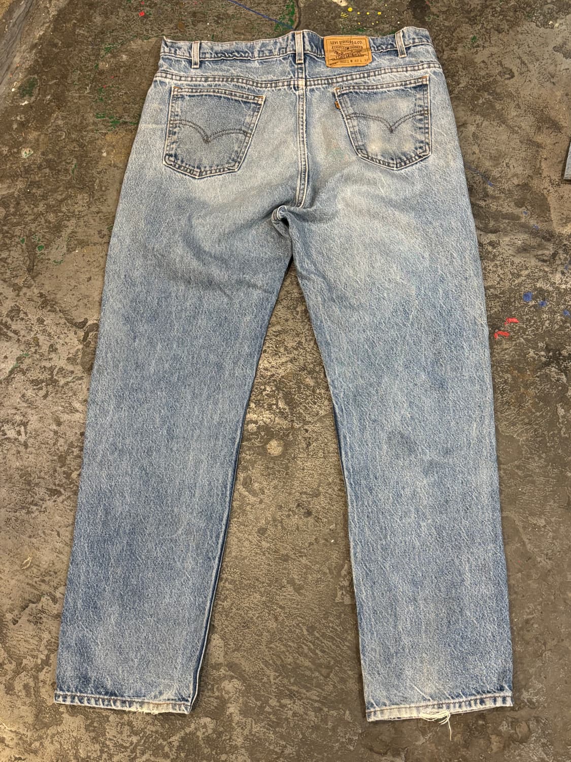 90's MADE IN USA 🇺🇸  리바이스 505 오렌지탭 상품이미지9